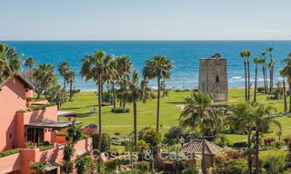 Luxury duplex penthouse for sale in a five-star beachfront complex on the New Golden Mile between Marbella and Estepona 797745 