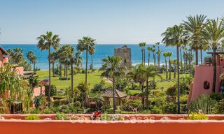 Luxury duplex penthouse for sale in a five-star beachfront complex on the New Golden Mile between Marbella and Estepona 797746 