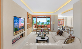 Luxury duplex penthouse for sale in a five-star beachfront complex on the New Golden Mile between Marbella and Estepona 797751 