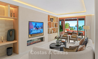 Luxury duplex penthouse for sale in a five-star beachfront complex on the New Golden Mile between Marbella and Estepona 797752 