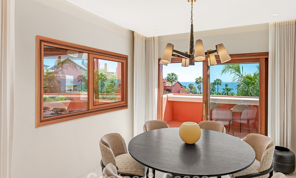Luxury duplex penthouse for sale in a five-star beachfront complex on the New Golden Mile between Marbella and Estepona 797753