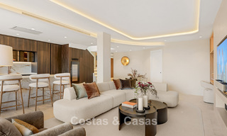 Luxury duplex penthouse for sale in a five-star beachfront complex on the New Golden Mile between Marbella and Estepona 797763 