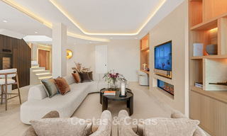 Luxury duplex penthouse for sale in a five-star beachfront complex on the New Golden Mile between Marbella and Estepona 797764 