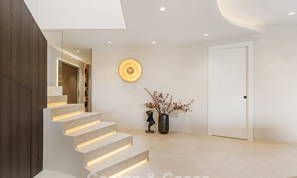 Luxury duplex penthouse for sale in a five-star beachfront complex on the New Golden Mile between Marbella and Estepona 797766
