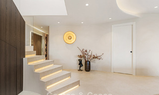 Luxury duplex penthouse for sale in a five-star beachfront complex on the New Golden Mile between Marbella and Estepona 797766 