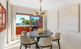 Luxury duplex penthouse for sale in a five-star beachfront complex on the New Golden Mile between Marbella and Estepona 797770 