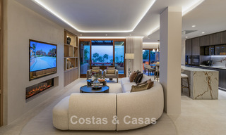 Luxury duplex penthouse for sale in a five-star beachfront complex on the New Golden Mile between Marbella and Estepona 797775 