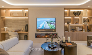 Luxury duplex penthouse for sale in a five-star beachfront complex on the New Golden Mile between Marbella and Estepona 797776 