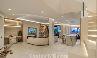 Luxury duplex penthouse for sale in a five-star beachfront complex on the New Golden Mile between Marbella and Estepona 797777 