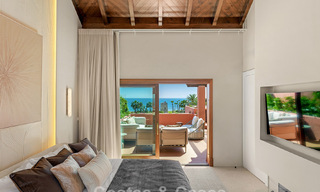 Luxury duplex penthouse for sale in a five-star beachfront complex on the New Golden Mile between Marbella and Estepona 797778 