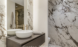 Luxury duplex penthouse for sale in a five-star beachfront complex on the New Golden Mile between Marbella and Estepona 797784 