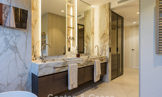 Luxury duplex penthouse for sale in a five-star beachfront complex on the New Golden Mile between Marbella and Estepona 797792 
