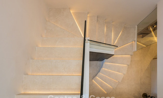Luxury duplex penthouse for sale in a five-star beachfront complex on the New Golden Mile between Marbella and Estepona 797798 