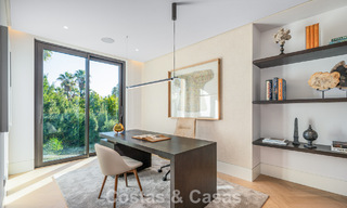 Sophisticated luxury villa for sale in an exclusive, peaceful gated community on Marbella’s Golden Mile 798029 