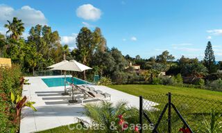 Sophisticated luxury villa for sale in an exclusive, peaceful gated community on Marbella’s Golden Mile 798046 