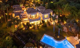 Remarkable Spanish luxury villa with sea view for sale in a green oasis on Marbella’s Golden Mile 798171 