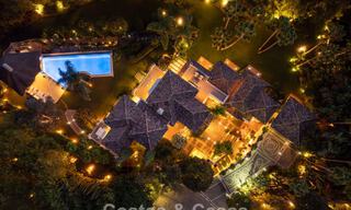 Remarkable Spanish luxury villa with sea view for sale in a green oasis on Marbella’s Golden Mile 798173 