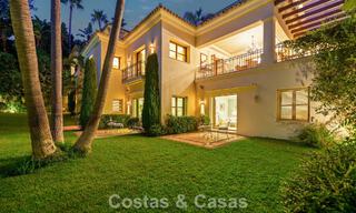 Remarkable Spanish luxury villa with sea view for sale in a green oasis on Marbella’s Golden Mile 798176 