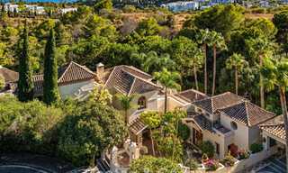 Remarkable Spanish luxury villa with sea view for sale in a green oasis on Marbella’s Golden Mile 798180 
