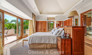 Remarkable Spanish luxury villa with sea view for sale in a green oasis on Marbella’s Golden Mile 798187 