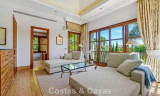 Remarkable Spanish luxury villa with sea view for sale in a green oasis on Marbella’s Golden Mile 798188 