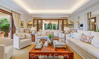 Remarkable Spanish luxury villa with sea view for sale in a green oasis on Marbella’s Golden Mile 798192 