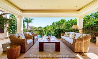 Remarkable Spanish luxury villa with sea view for sale in a green oasis on Marbella’s Golden Mile 798194 