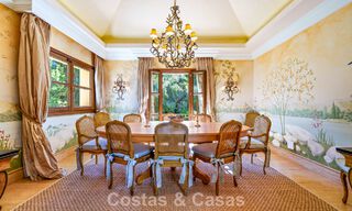 Remarkable Spanish luxury villa with sea view for sale in a green oasis on Marbella’s Golden Mile 798199 