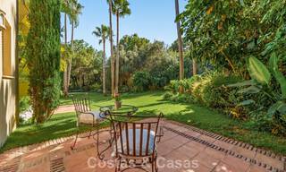 Remarkable Spanish luxury villa with sea view for sale in a green oasis on Marbella’s Golden Mile 798202 
