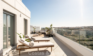 Modern penthouse with wraparound terrace and 360° views for sale in Nueva Andalucía, Marbella 798073 