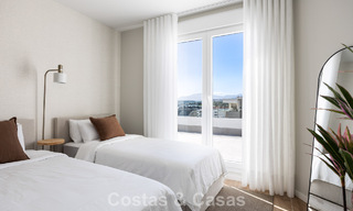Modern penthouse with wraparound terrace and 360° views for sale in Nueva Andalucía, Marbella 798081 