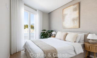 Modern penthouse with wraparound terrace and 360° views for sale in Nueva Andalucía, Marbella 798086 