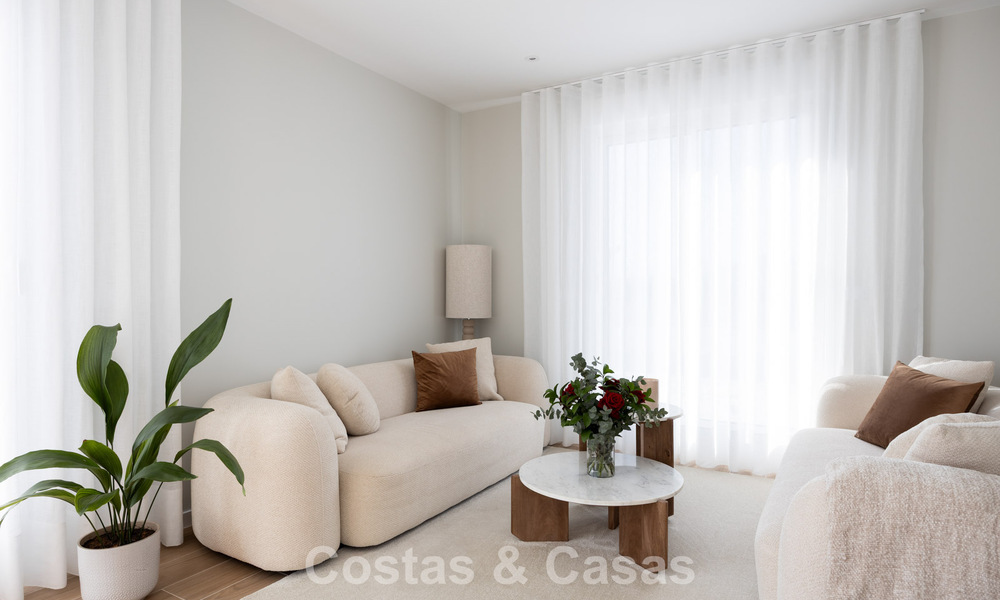 Modern penthouse with wraparound terrace and 360° views for sale in Nueva Andalucía, Marbella 798089