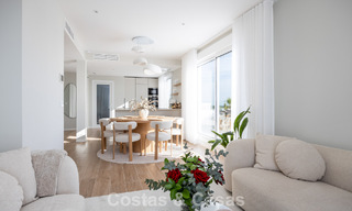 Modern penthouse with wraparound terrace and 360° views for sale in Nueva Andalucía, Marbella 798092 