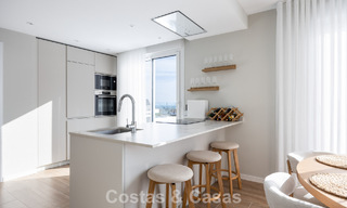 Modern penthouse with wraparound terrace and 360° views for sale in Nueva Andalucía, Marbella 798094 