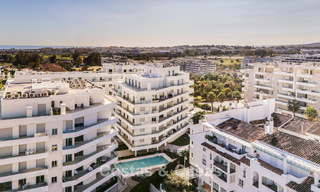 Modern penthouse with wraparound terrace and 360° views for sale in Nueva Andalucía, Marbella 798097 