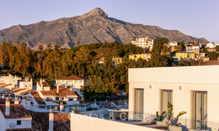Modern penthouse with wraparound terrace and 360° views for sale in Nueva Andalucía, Marbella 798099 