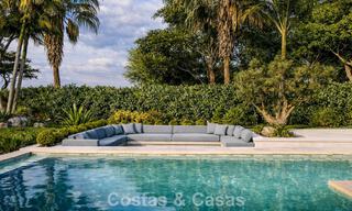 New, modernist luxury villa for sale frontline golf in Mijas, Costa del Sol 798122 