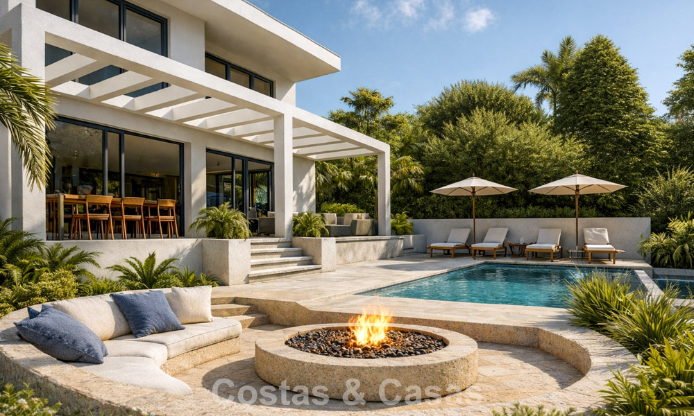 Fantastic frontline golf villa with phenomenal views for sale in La Cala Golf Resort, Mijas, Costa del Sol 798140