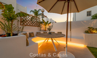 Renovated townhouse for sale on the golden mile, within walking distance of the beach and Puente Romano, Marbella 797309 