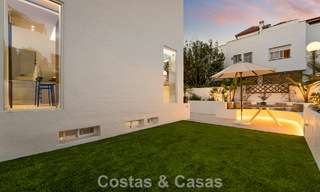 Renovated townhouse for sale on the golden mile, within walking distance of the beach and Puente Romano, Marbella 797311 