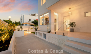 Renovated townhouse for sale on the golden mile, within walking distance of the beach and Puente Romano, Marbella 797313 