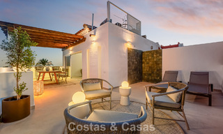 Renovated townhouse for sale on the golden mile, within walking distance of the beach and Puente Romano, Marbella 797314 