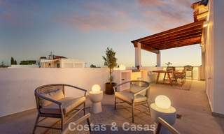 Renovated townhouse for sale on the golden mile, within walking distance of the beach and Puente Romano, Marbella 797315 