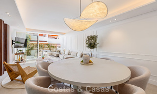 Renovated townhouse for sale on the golden mile, within walking distance of the beach and Puente Romano, Marbella 797319 