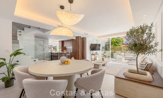 Renovated townhouse for sale on the golden mile, within walking distance of the beach and Puente Romano, Marbella 797320 