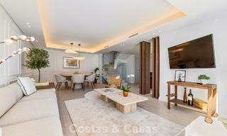 Renovated townhouse for sale on the golden mile, within walking distance of the beach and Puente Romano, Marbella 797324 