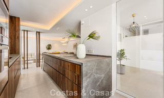 Renovated townhouse for sale on the golden mile, within walking distance of the beach and Puente Romano, Marbella 797327 
