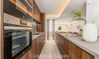 Renovated townhouse for sale on the golden mile, within walking distance of the beach and Puente Romano, Marbella 797328 