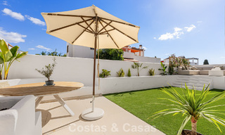 Renovated townhouse for sale on the golden mile, within walking distance of the beach and Puente Romano, Marbella 797331 